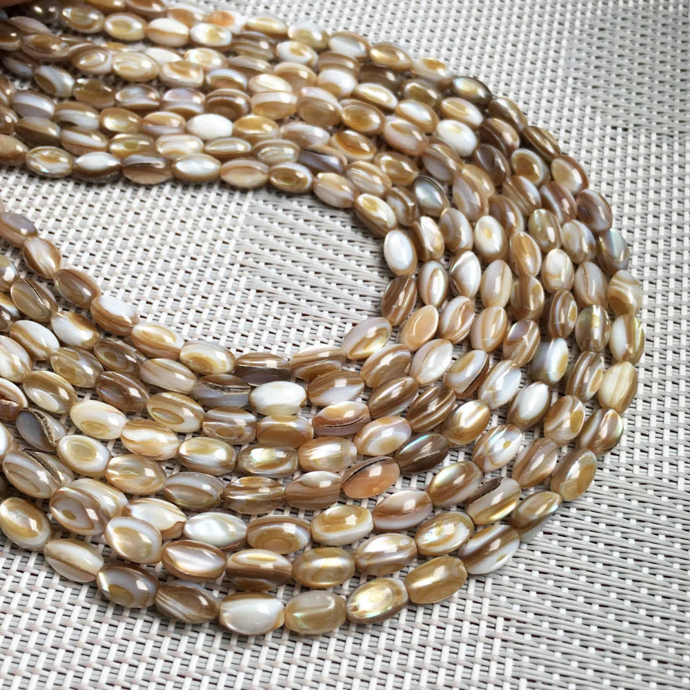 Natürliche shell perlen unregelmäßige form Punch lose perlen isolation bead für Schmuck Machen DIY für armband halskette Zubehör