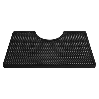 Homebrew Bier Drip Tray PVC Bar Matte, premium Arbeitsplatte Spill Matten U-Form Bar Service Trinken Matte für Bier Turm Verwenden 30,5 x17cm