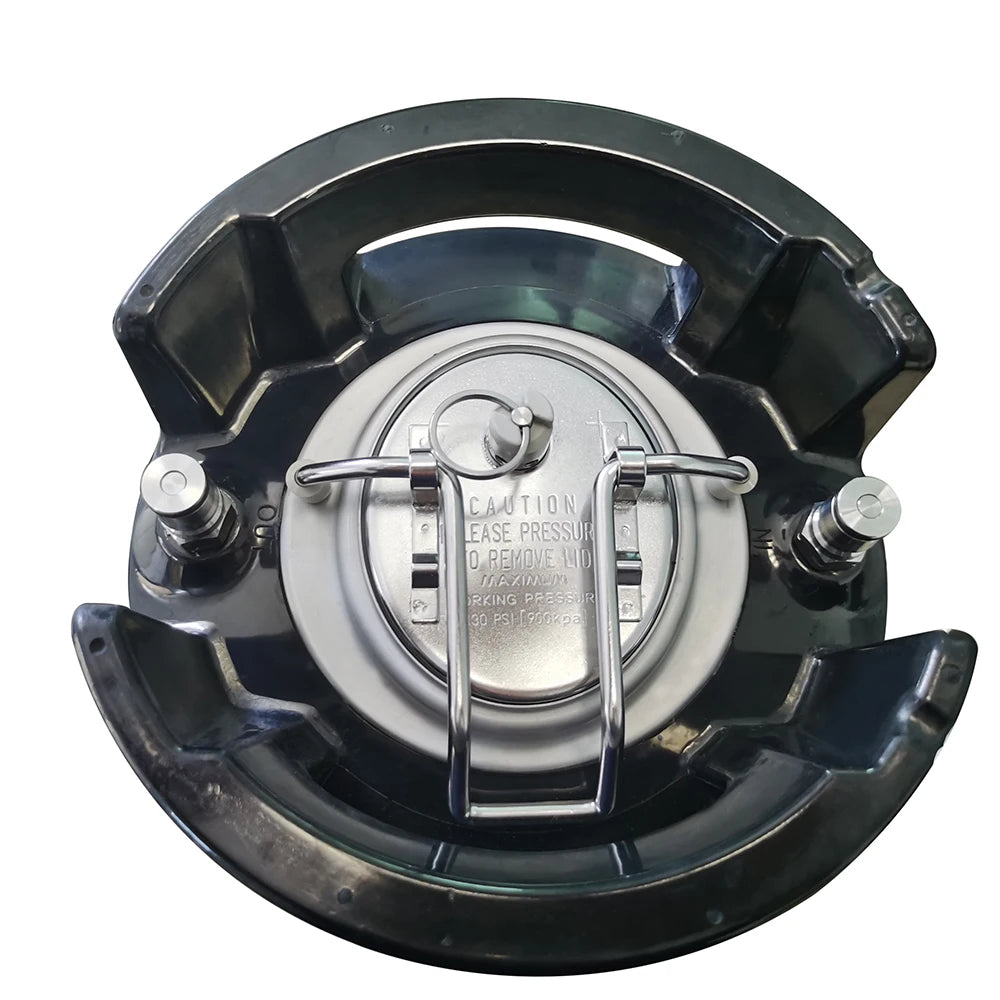 Austausch des Fassdeckels aus Edelstahl, Beer Cornelius Ball Lock, Fix Leaks Überdruckventil, neuer O-Ring-Deckel