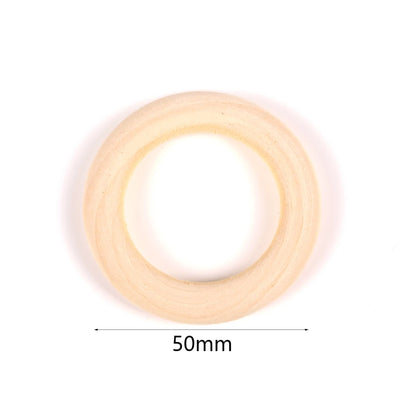 4-50mm 1-1000 Stück natürliche Holzperlen runde Abstandshalter Holzperle bleifreie Kugeln Charms DIY für Schmuckherstellung handgefertigte Accessoires
