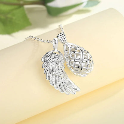 EUDORA Urne Feuerbestattung Anhänger 14mm Celtic Festival Käfig Stift Medaillon Asche Halter Andenken Kapsel Halskette Hohl Ball DIY Schmu