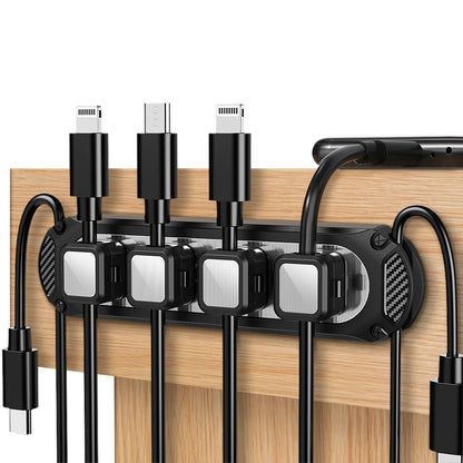 Kabel Veranstalter Kabel USB Management Magnetische Kabel Clips Draht Klemmen Power Kabel Halter für Maus Kopfhörer Tastatur Headset