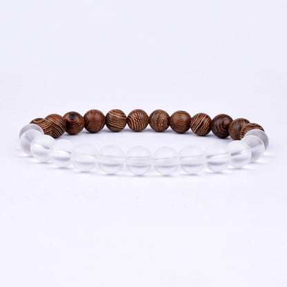 Vulkanstein-Armband für Männer, Lava-Holz, 8 mm Perlen, Armband, tibetischer Buddha, Handgelenkkette, Damen- und Herrenschmuck, Geschenk, neue Armbänder