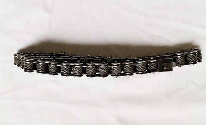 Retro Schwere Bürste Edelstahl Motorrad Kette Armband 11/13 MM Breite Herren Frauen Bike Biker Armbänder Hip-Hop Schmuck 19-23 cm