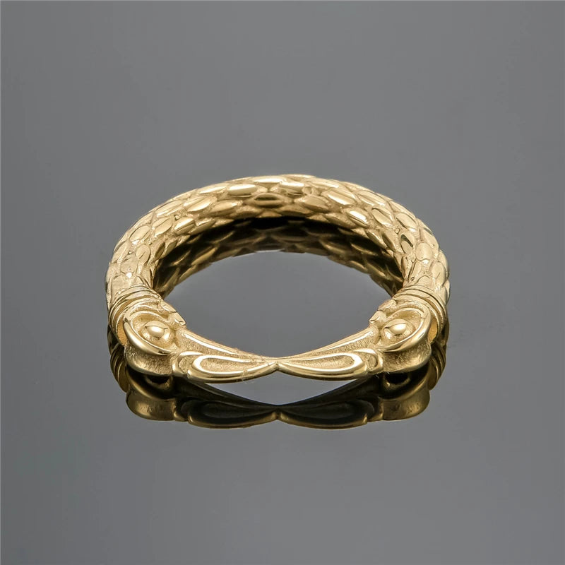 Nordic Viking Schmuck Hip hop Solide Edelstahl Adler Schnabel Ring Männer Junge Ringe Geburtstag Party Geschenk Für Freund Dropshipping
