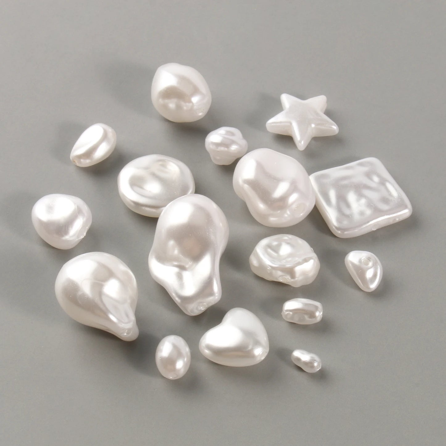 Charme Unregelmäßigen Nachahmung Barocke Perle Perlen für DIY Schmuck Machen Frauen Barock Perle Drop Ohrringe Punk Schmuck