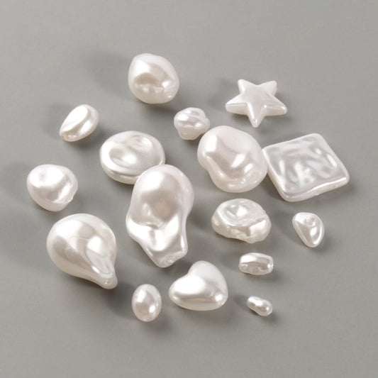 Charme Unregelmäßigen Nachahmung Barocke Perle Perlen für DIY Schmuck Machen Frauen Barock Perle Drop Ohrringe Punk Schmuck