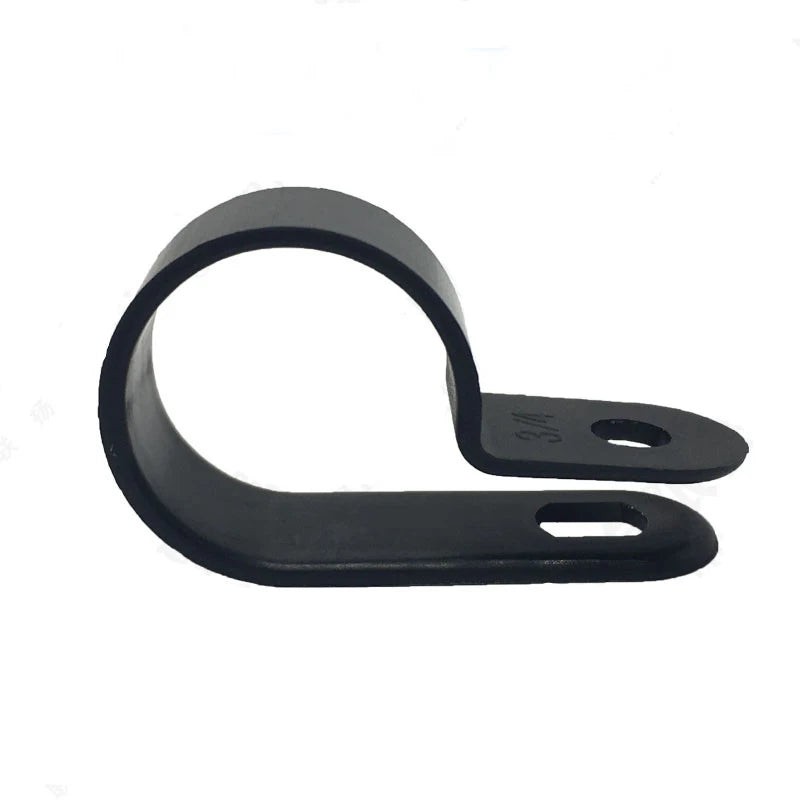 Verdickte R-Typ-Kabelklemmen, Klemme, Drahtbefestigungsklemme, Kabel-Organizer, Kabel, Linie, Schnalle, Lagerung, Verkabelungsklemme