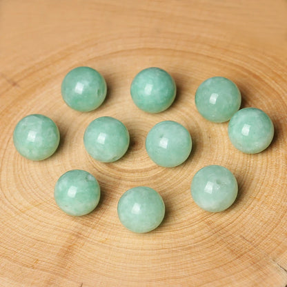 4A natürliche Jade Chalcedon Einzelperle DIY Perlen Schmuckherstellung