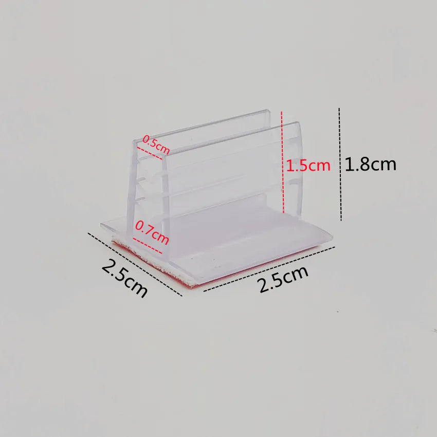 Kunststoff Weiche Zahn Grip Display Klemme Clip Halter Stehen für Werbung Förderung Poster Karte Klebeband auf Basis 100 stücke