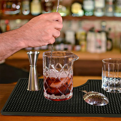 Homebrew Bier Drip Tray PVC Bar Matte, premium Arbeitsplatte Spill Matten U-Form Bar Service Trinken Matte für Bier Turm Verwenden 30,5 x17cm