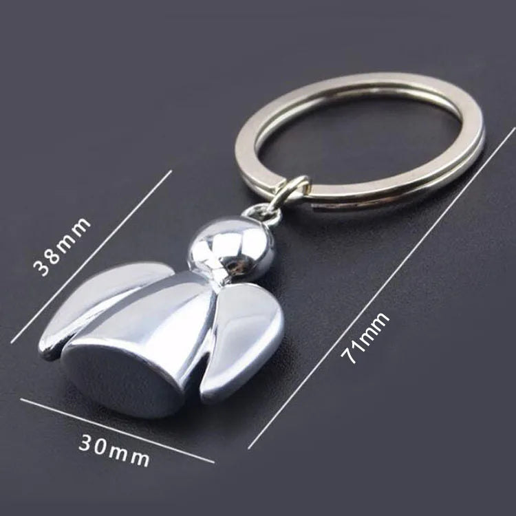 Heißer Engel Paar Schlüssel kette Männer Neue Geschenk Auto Schlüssel Ring Frauen Engel Metall Schlüsselbund liebhaber gruppe Patry Schmuck schlüssel halter
