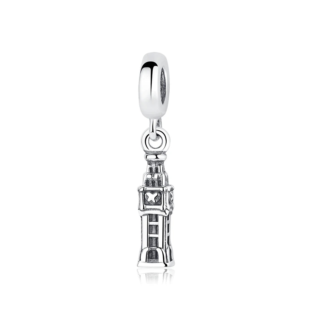 Original 100% 925 Sterling Silber Charm Bead Reise Taxi Motorrad Riesenrad Charms Fit Pandora Armbänder Frauen Diy Schmuck