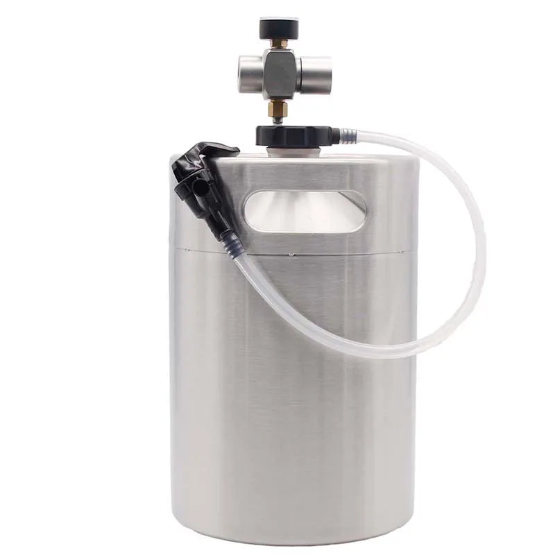Mini Keg Basic Tap Kit Tragbarer Growler Dispenser Homebrew Bierfassungsausrüstung