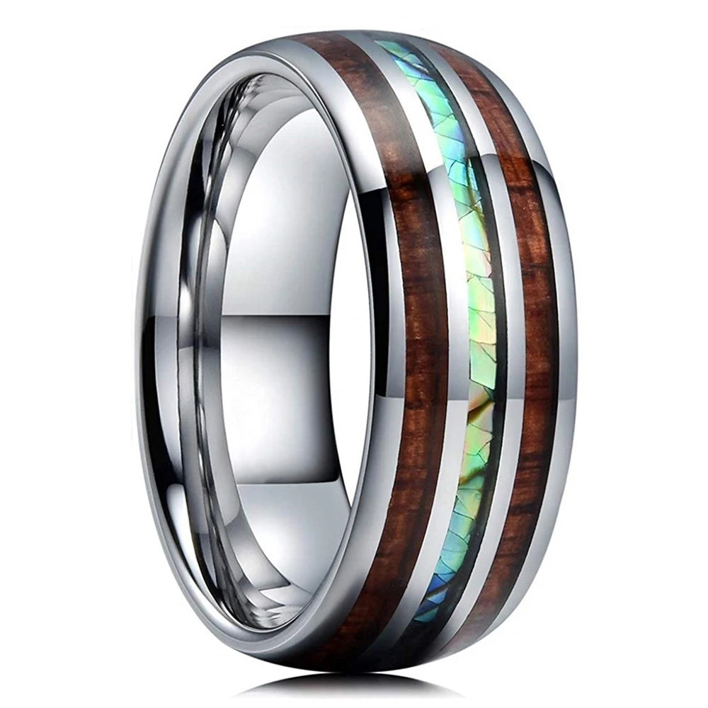 Mode Wikinger Baum des Lebens Edelstahl Abalone Muschel ringe für Männer Odin Norse Wikinger Runen ringe Retro Amulett Schmuck Geschenk