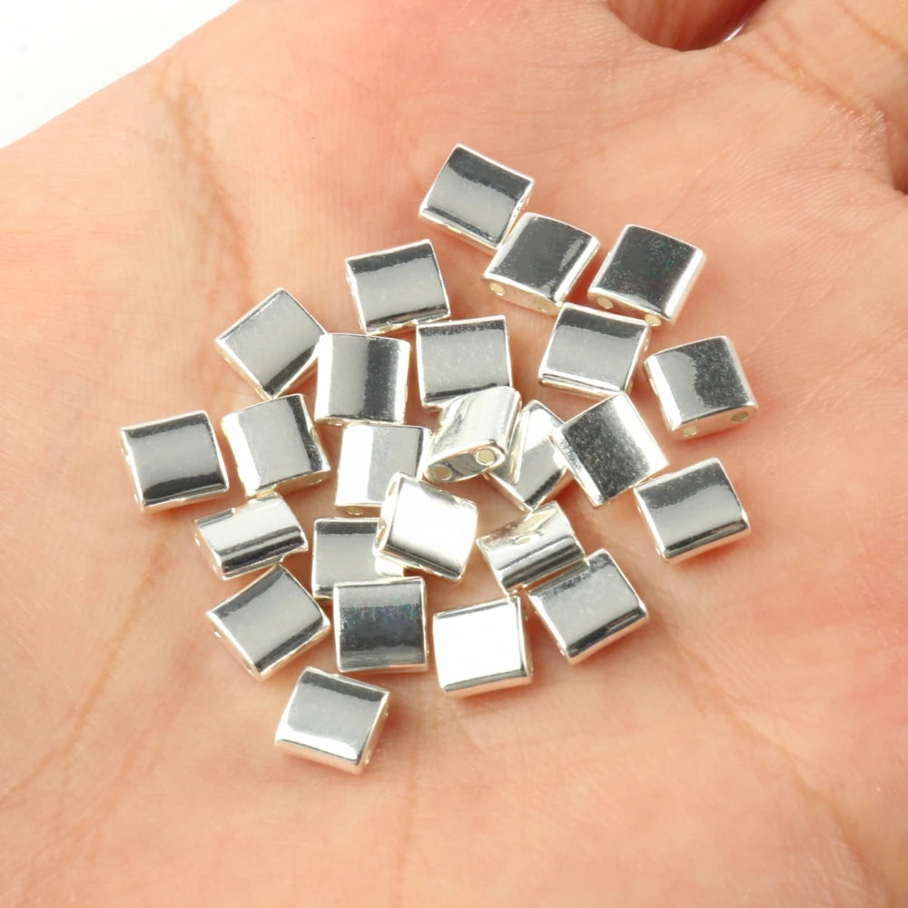 Natürliche Stein Zwei Loch Hämatit Stein Mineral Lose Spacer Perlen Für Schmuck Handgemachte Diy Armband Halskette Ohrringe Tila