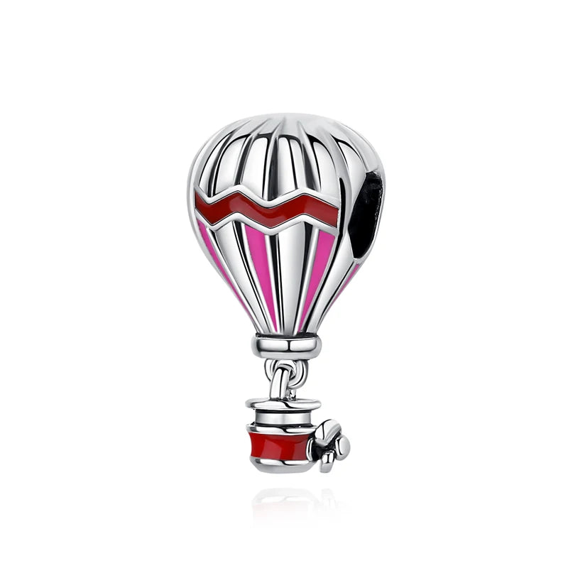 Original 100% 925 Sterling Silber Charm Bead Reise Taxi Motorrad Riesenrad Charms Fit Pandora Armbänder Frauen Diy Schmuck