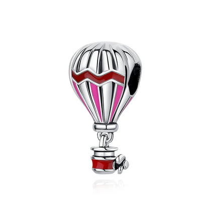 Original 100% 925 Sterling Silber Charm Bead Reise Taxi Motorrad Riesenrad Charms Fit Pandora Armbänder Frauen Diy Schmuck