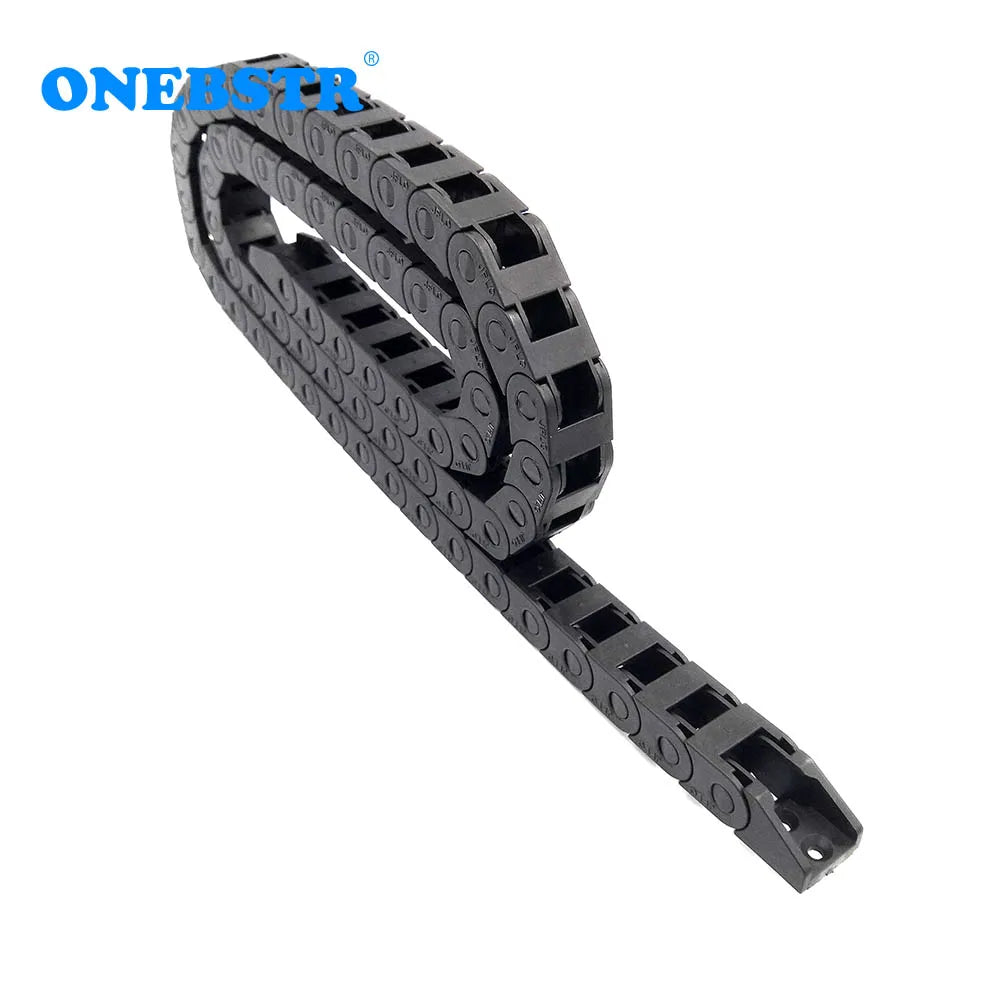 JFLO 1 Meter 10x10 10x15 10x20 Drahtträgerkabel Drag Chain Bridge Nicht öffnend mit Endverbinder Tanks Schleppleine、