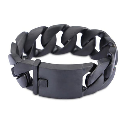20/26/31MM 316L Edelstahl Curb Kubanisches Armband Riesige Schwere Silber Farbe Ton Schmuck Herren Frauen Biker Bike Kette Armbänder