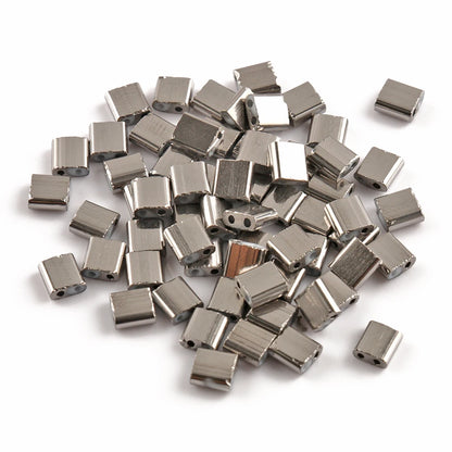Zwei Löcher Perlen Taidian Seedbeads für Schmuck Machen DIY Armbänder Zubehör Sommer Strand Schmuck 5x5x2mm 50 teile/los