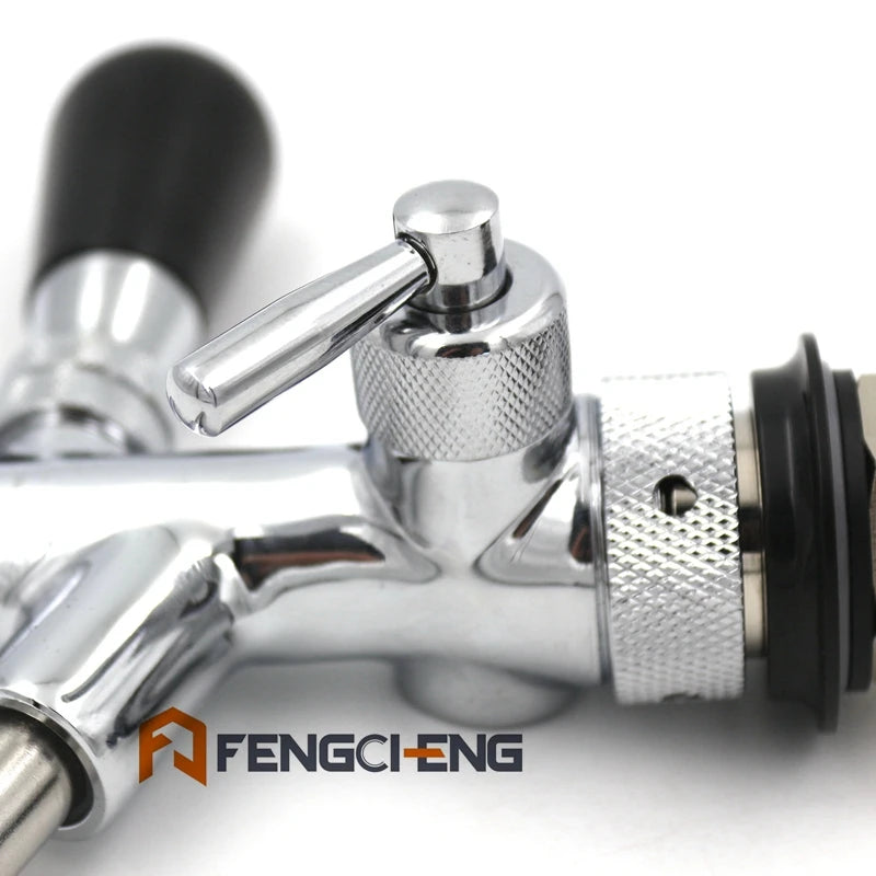 Einstellbare Wasserhahn mit Ball Lock Schnell Connecter fass trennen Für Bier Fass, homebrew fass kit