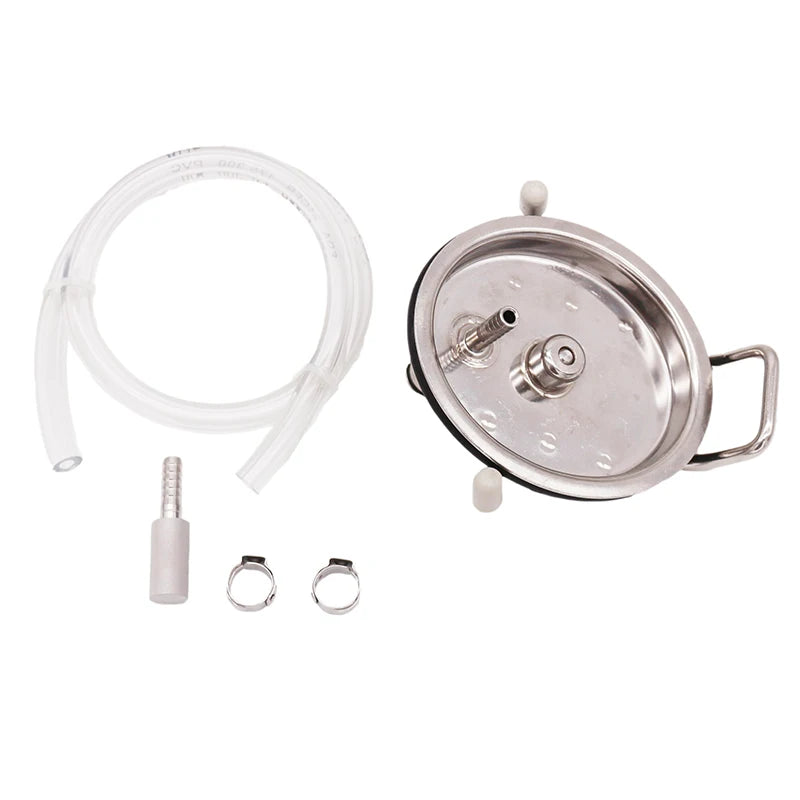 Kohlensäurehaltiger Fassendeckel mit 0,5 Mikron Vergaserstein Kegging Homebrew Corny Beer Fassdeckel
