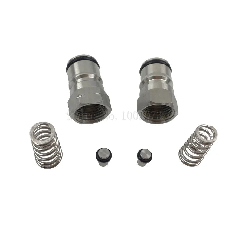 Home Brew Bier Cornelius Typ Fass Ball Lock Post & Poppet Innengewinde Gas+Flüssigkeit 19/32"-18 Mit O-Ring-Dichtung Rebuild-Dichtungssatz