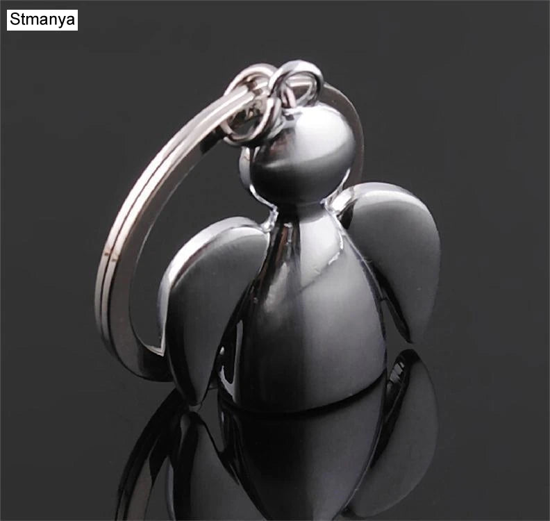 Heißer Engel Paar Schlüssel kette Männer Neue Geschenk Auto Schlüssel Ring Frauen Engel Metall Schlüsselbund liebhaber gruppe Patry Schmuck schlüssel halter