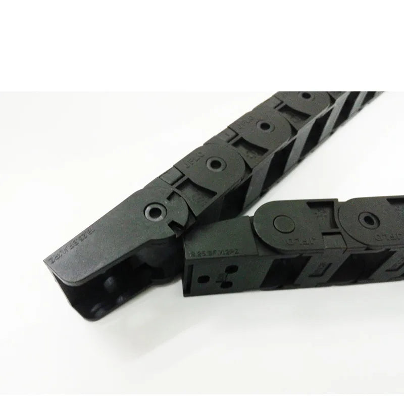 Jflo 1 meter 18 Serie Schlepp kette Kabel Draht träger Schlepp leine CNC Router Werkzeug maschinen Brücken typ Außen öffnung heißer Verkauf
