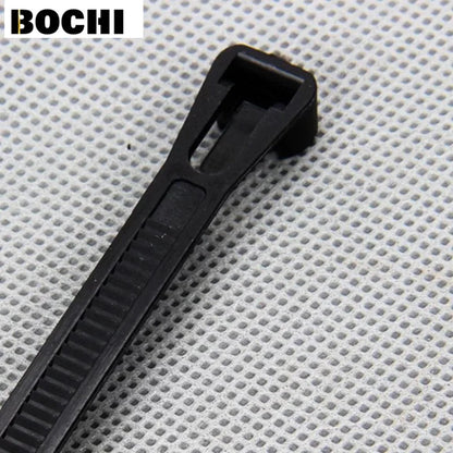 100 stücke SCHWARZ 8*100-450mm xintylink lösbare Nylon kabelbinder Netzwerk Kunststoff Kabel Draht Veranstalter reusable kabelbinder Cord Strap
