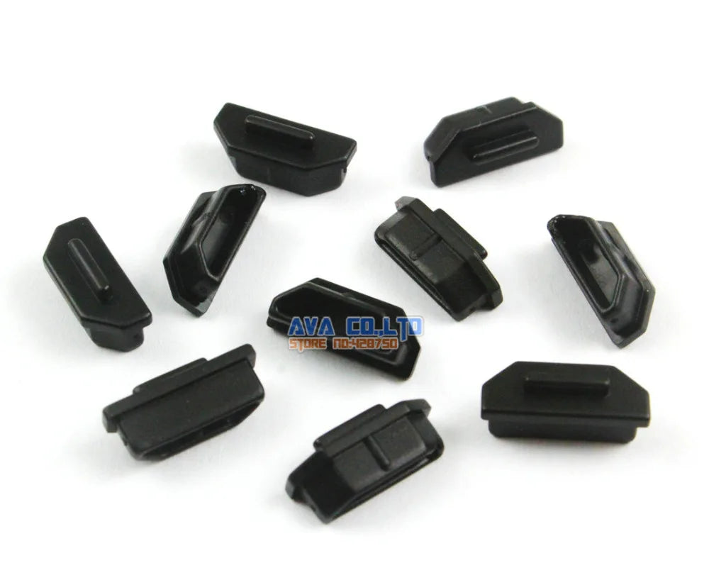 100 Stücke Weichem Kunststoff HDMI Port Stecker Abdeckkappe Anti Staub Protector für Weibliche Ende