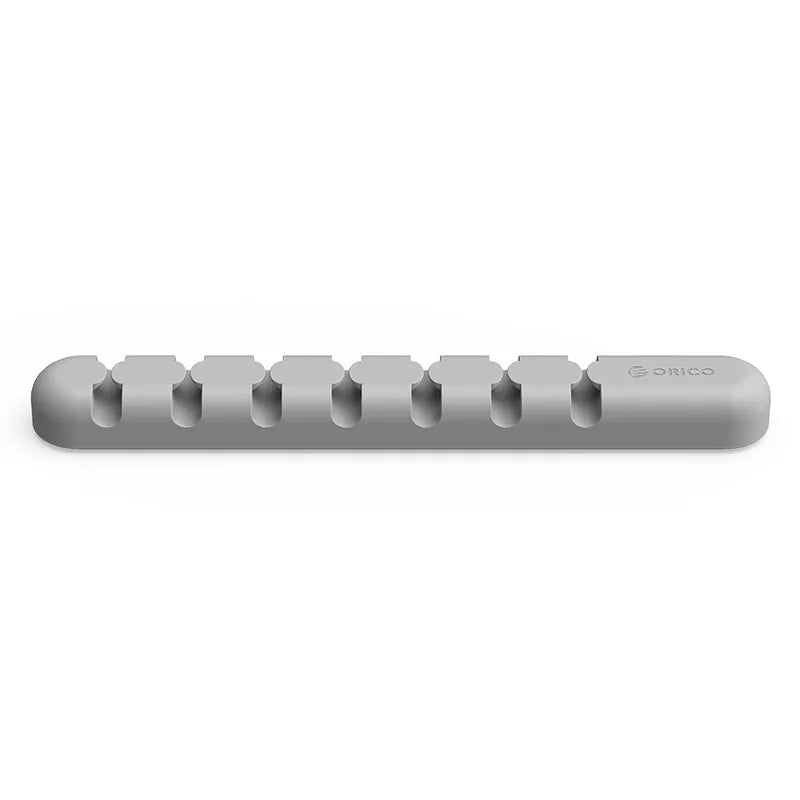 ORICO Mehrzweck Desktop telefon Kabel Wickler Kopfhörer clip Ladegerät Veranstalter Management Draht Silikon Halter 7 slot Streifen, CBS7