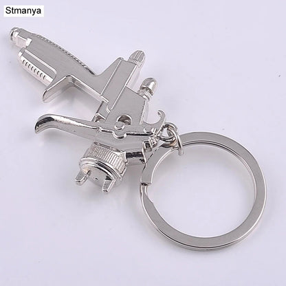 Metall Neue Wasser Pistole schlüsselbund Auto waschen werkzeuge Hochdruck wasser pistole modell Schlüssel kette Party geschenk Anhänger schlüssel Ring k2011