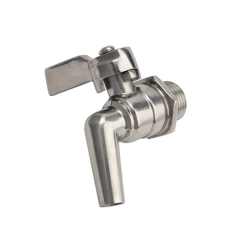 Edelstahl Bier 1/2 "Wasserhahn Wasserhahn 200PSI Für HomeBrew Barrel Fermenter Wein Bier Getränke Saft Spender Zapfen trinken Fässer