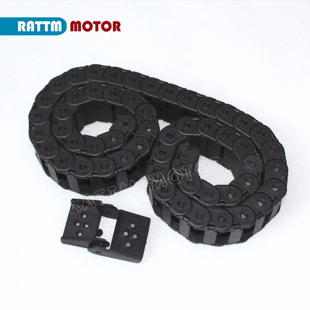 2 Mt 7x7/10x10/10x15/10x20mm R28 kleine energieführungsketten-drahtträger & endverbindern kunststoff-schleppleine für Cnc-fräsermaschine