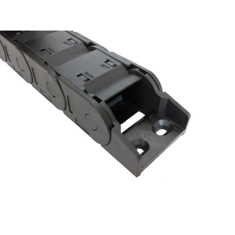 JFLO 25-Serie, 1 Meter Schleppkette, Drahtträger, Kabelhalter, Kanal geschlossen, beidseitig offen, CNC-Übertragungsteile, Schleppleine