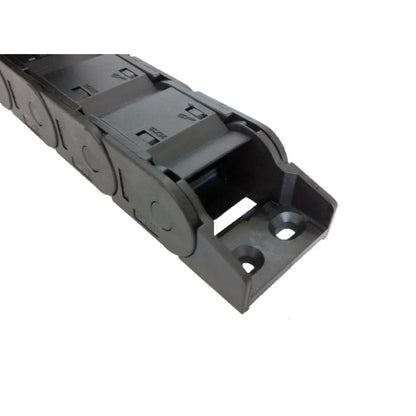 JFLO 25-Serie, 1 Meter Schleppkette, Drahtträger, Kabelhalter, Kanal geschlossen, beidseitig offen, CNC-Übertragungsteile, Schleppleine