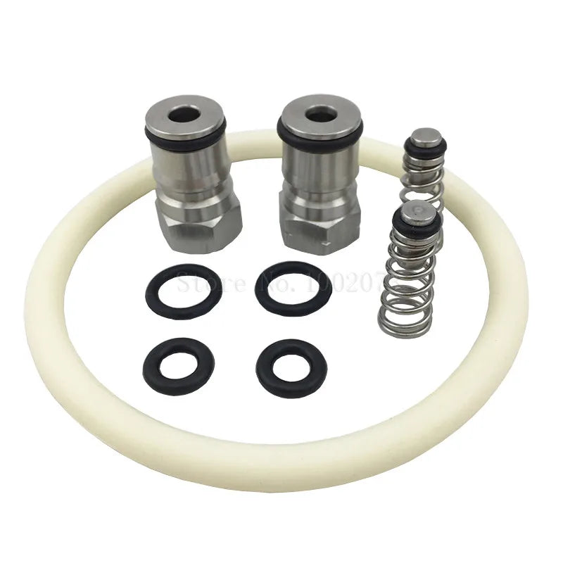 Home Brew Bier Cornelius Typ Fass Ball Lock Post & Poppet Innengewinde Gas+Flüssigkeit 19/32"-18 Mit O-Ring-Dichtung Rebuild-Dichtungssatz