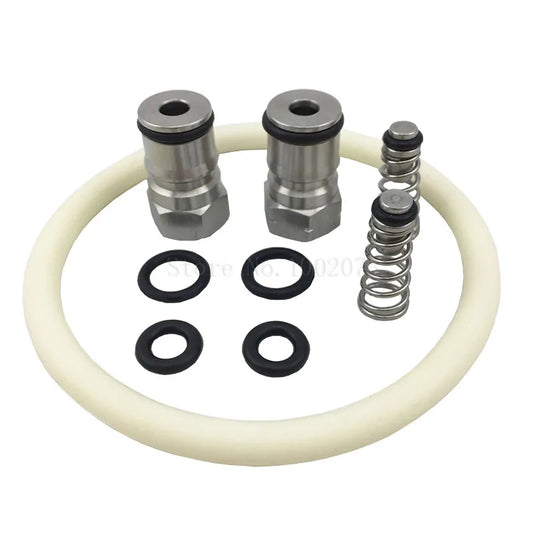 Home Brew Bier Cornelius Typ Fass Ball Lock Post & Poppet Innengewinde Gas+Flüssigkeit 19/32"-18 Mit O-Ring-Dichtung Rebuild-Dichtungssatz