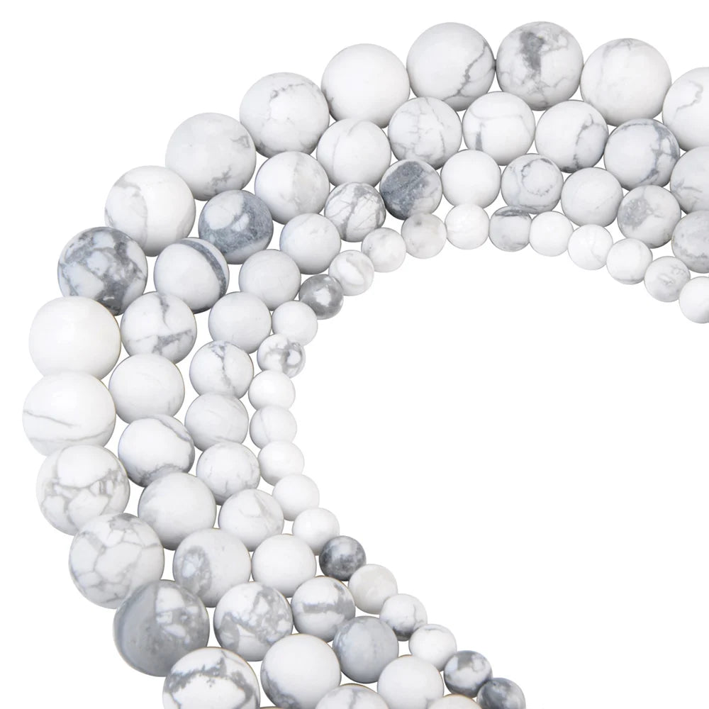 Polnische runde, mattierte Tigerauge, Türkise, Achate, Natursteinperlen, Amazonit, lose Perlen für die Herstellung von Armbandschmuck
