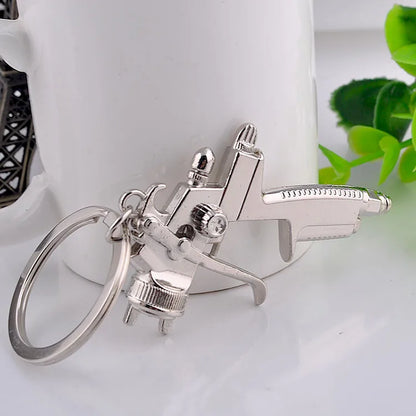 Metall Neue Wasser Pistole schlüsselbund Auto waschen werkzeuge Hochdruck wasser pistole modell Schlüssel kette Party geschenk Anhänger schlüssel Ring k2011