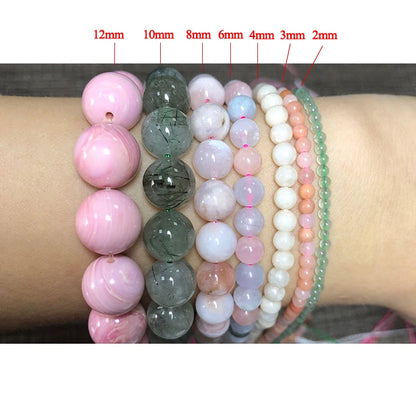 Natürliche Stein Perlen Schwarz Regenbogen Shell Perle Lose Perlen Für Schmuck Machen DIY Armband Halskette Zubehör 15 ''6/ 8/10/12mm