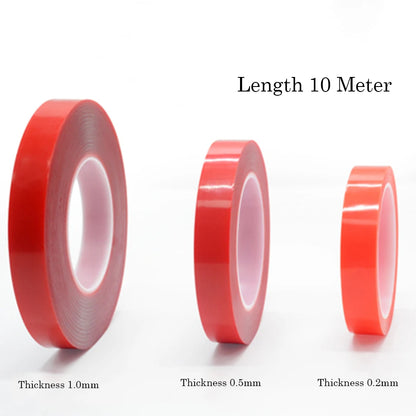 3M Doppelseitigem Klebeband Breite 5-100 MM 20mm 50mm 80mm Super Starke Transparent Acryl schaum Band Keine Spuren Aufkleber
