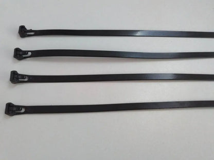 100 stücke SCHWARZ 8*100-450mm xintylink lösbare Nylon kabelbinder Netzwerk Kunststoff Kabel Draht Veranstalter reusable kabelbinder Cord Strap
