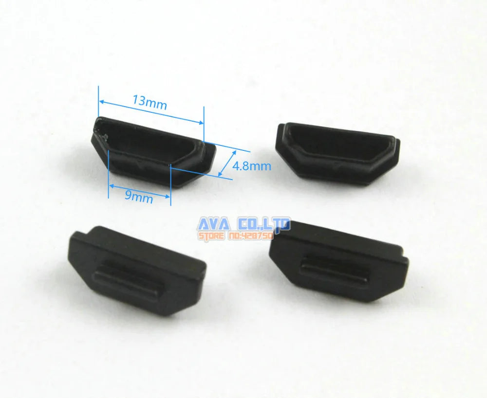100 Stücke Weichem Kunststoff HDMI Port Stecker Abdeckkappe Anti Staub Protector für Weibliche Ende