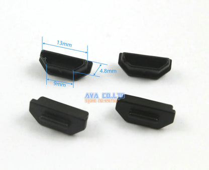 100 Stücke Weichem Kunststoff HDMI Port Stecker Abdeckkappe Anti Staub Protector für Weibliche Ende