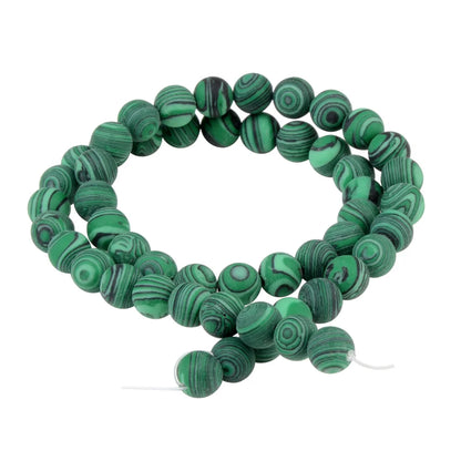 Polnische runde, mattierte Tigerauge, Türkise, Achate, Natursteinperlen, Amazonit, lose Perlen für die Herstellung von Armbandschmuck