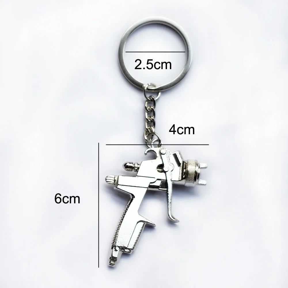 Metall Neue Wasser Pistole schlüsselbund Auto waschen werkzeuge Hochdruck wasser pistole modell Schlüssel kette Party geschenk Anhänger schlüssel Ring k2011
