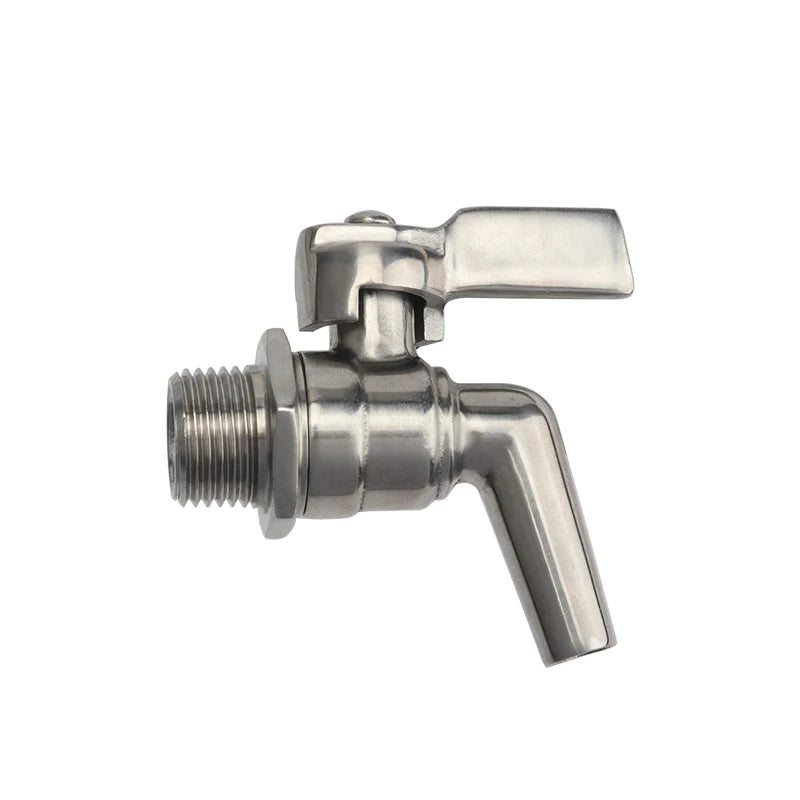 Edelstahl Bier 1/2 "Wasserhahn Wasserhahn 200PSI Für HomeBrew Barrel Fermenter Wein Bier Getränke Saft Spender Zapfen trinken Fässer